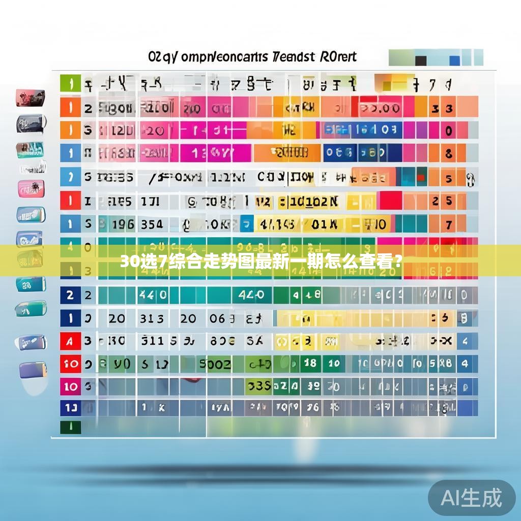 30选7综合走势图最新一期怎么查看？