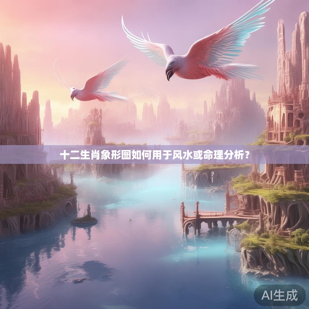 十二生肖象形图如何用于风水或命理分析？