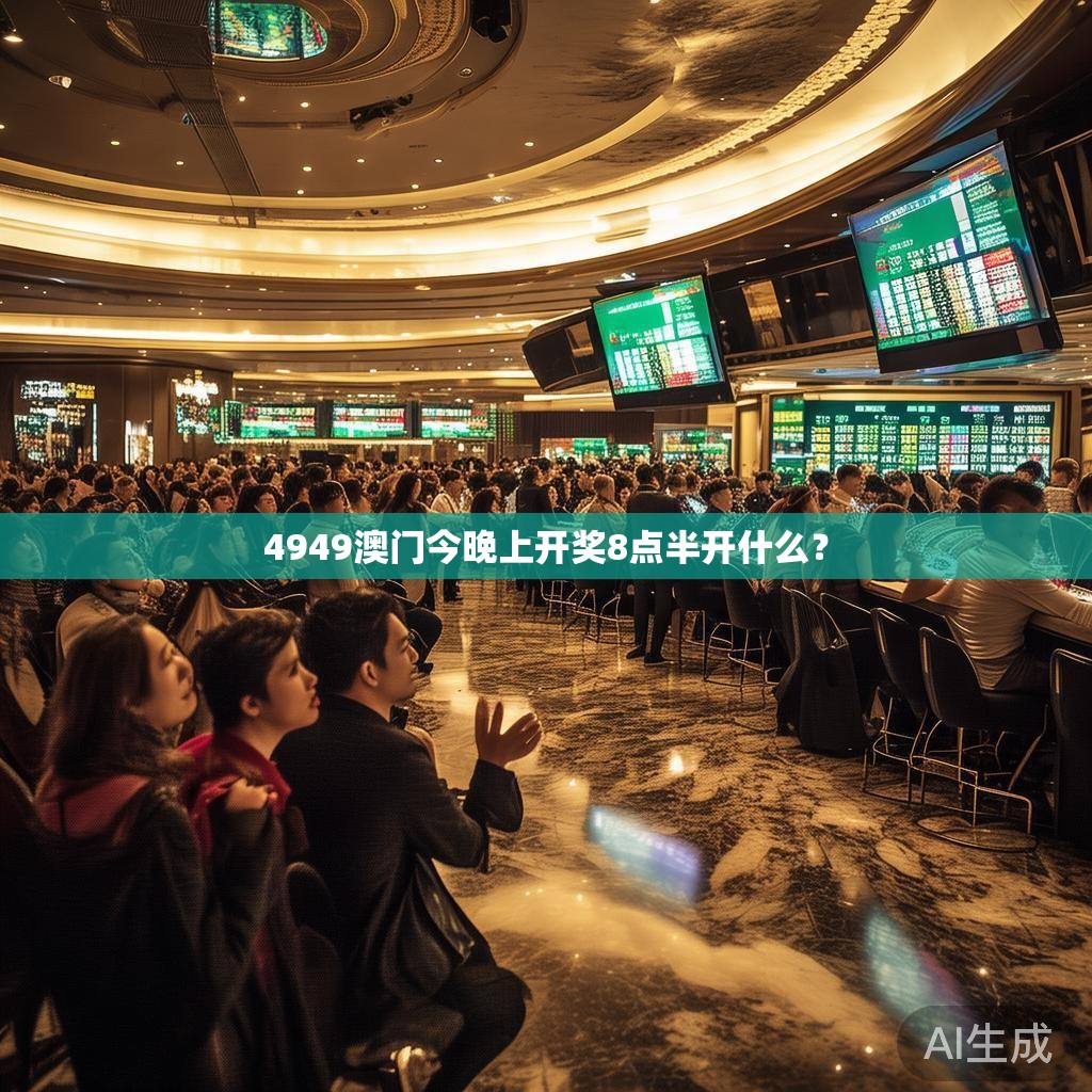 4949澳门今晚上开奖8点半开什么？