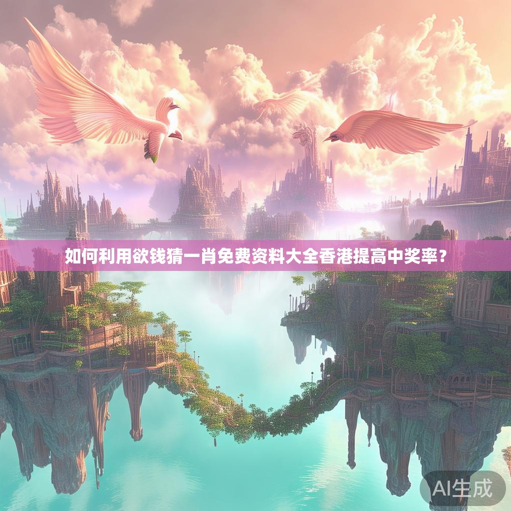 如何利用欲钱猜一肖免费资料大全香港提高中奖率？