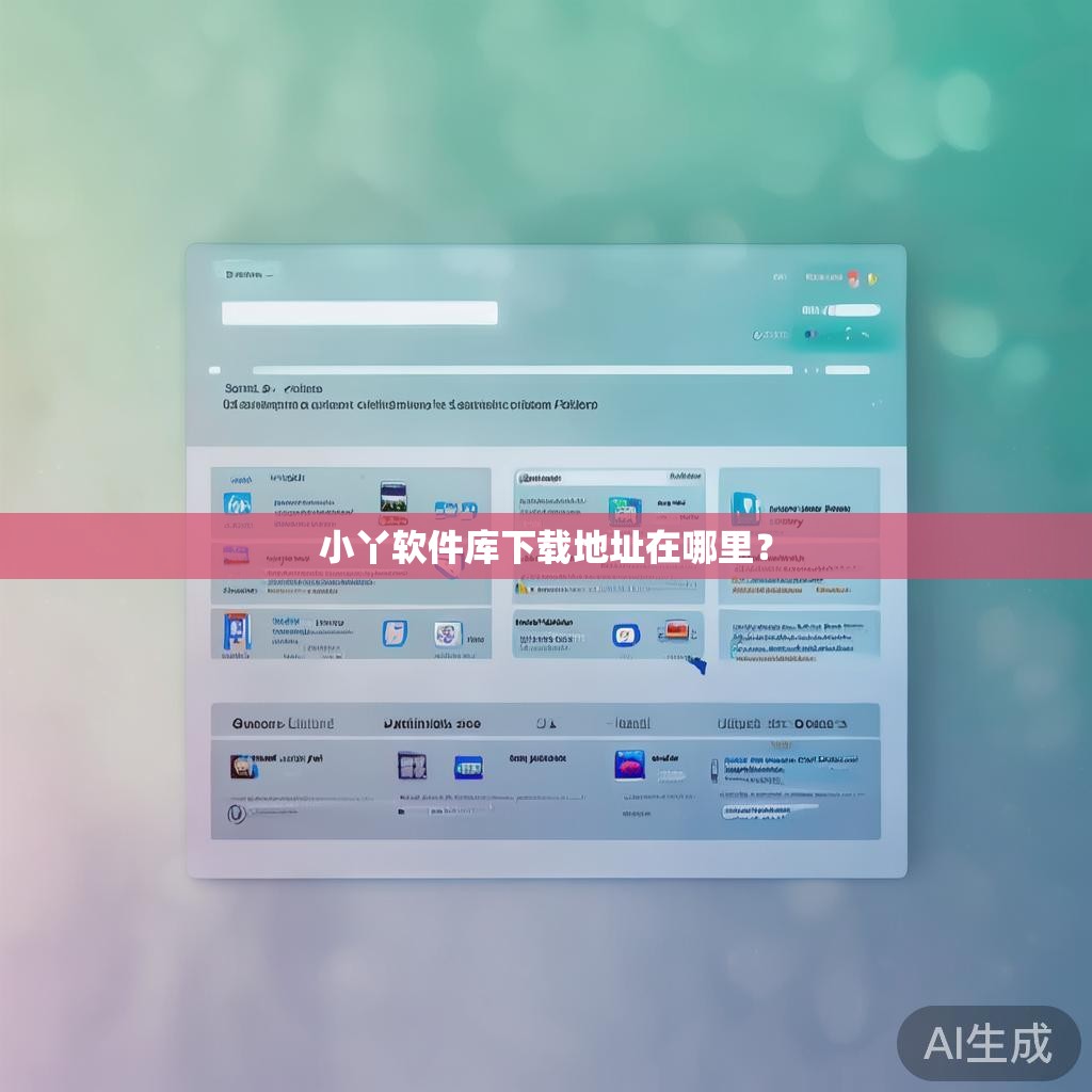 小丫软件库下载地址在哪里？