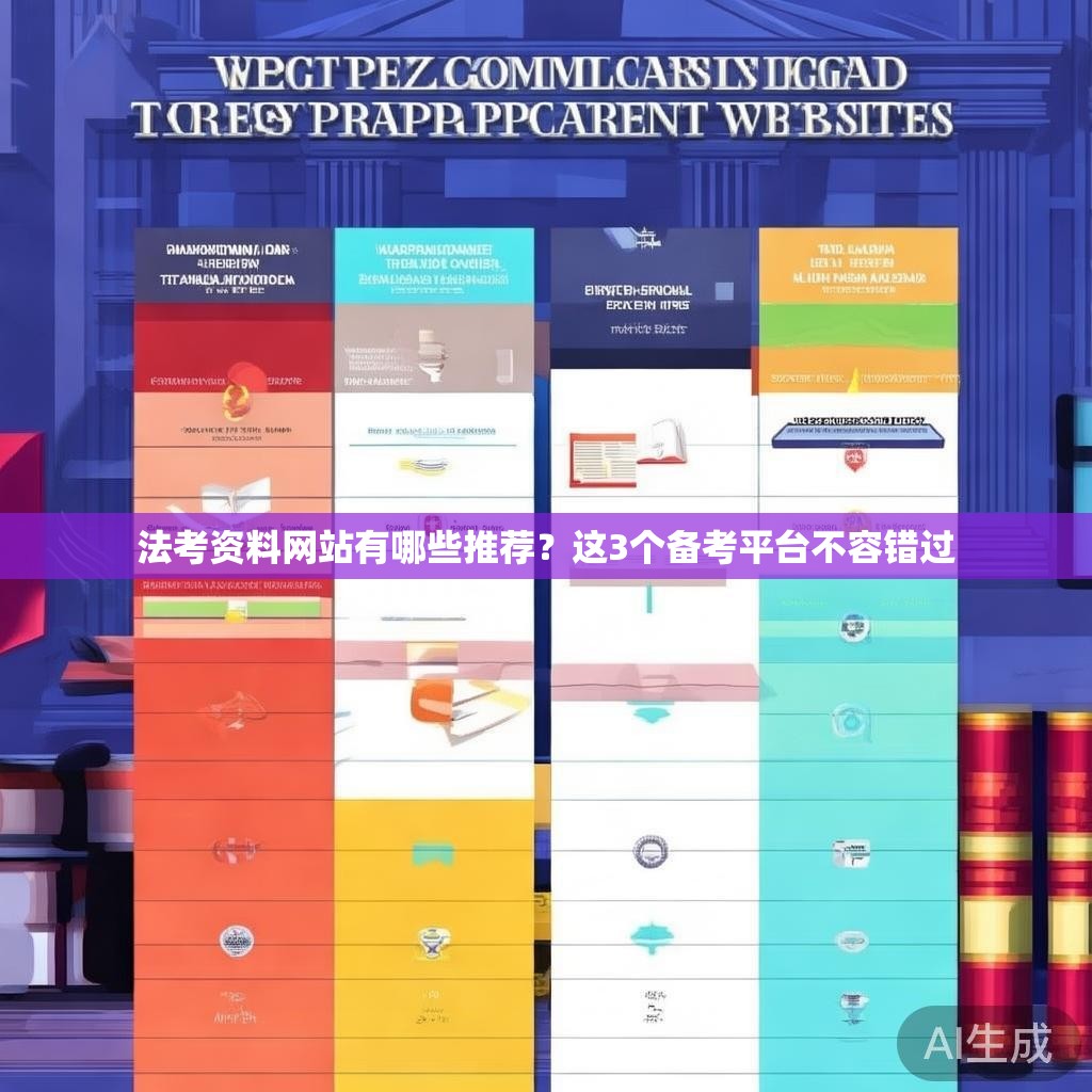 法考资料网站有哪些推荐？这3个备考平台不容错过