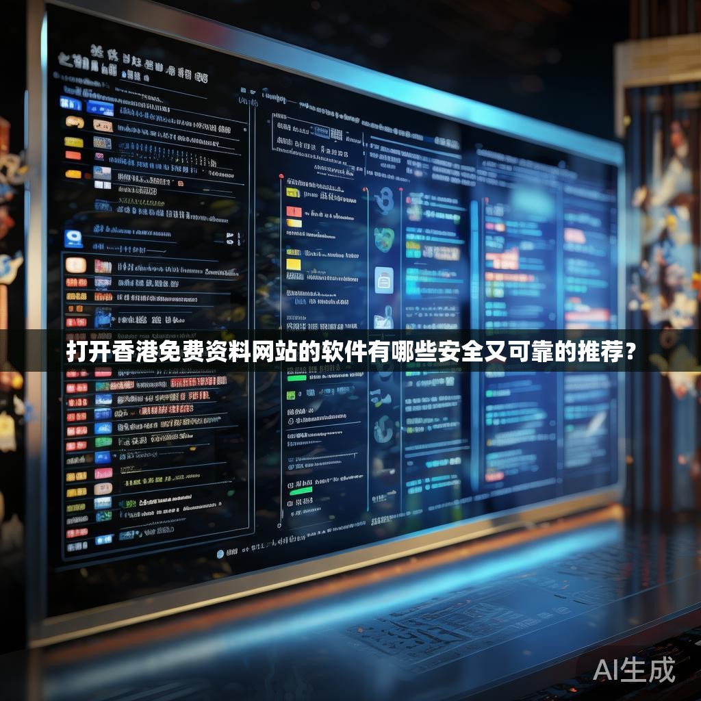 打开香港免费资料网站的软件有哪些安全又可靠的推荐？