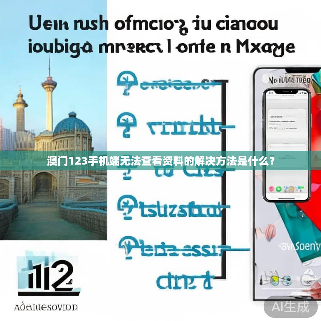 澳门123手机端无法查看资料的解决方法是什么？