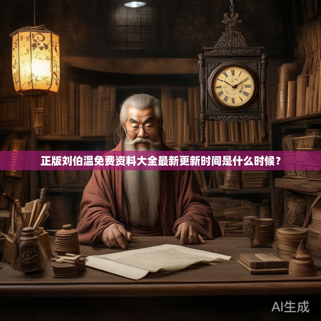 正版刘伯温免费资料大全最新更新时间是什么时候？