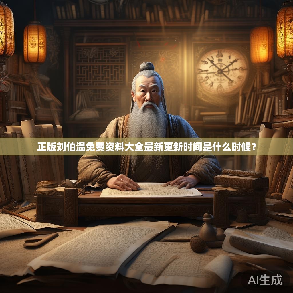 正版刘伯温免费资料大全最新更新时间是什么时候？