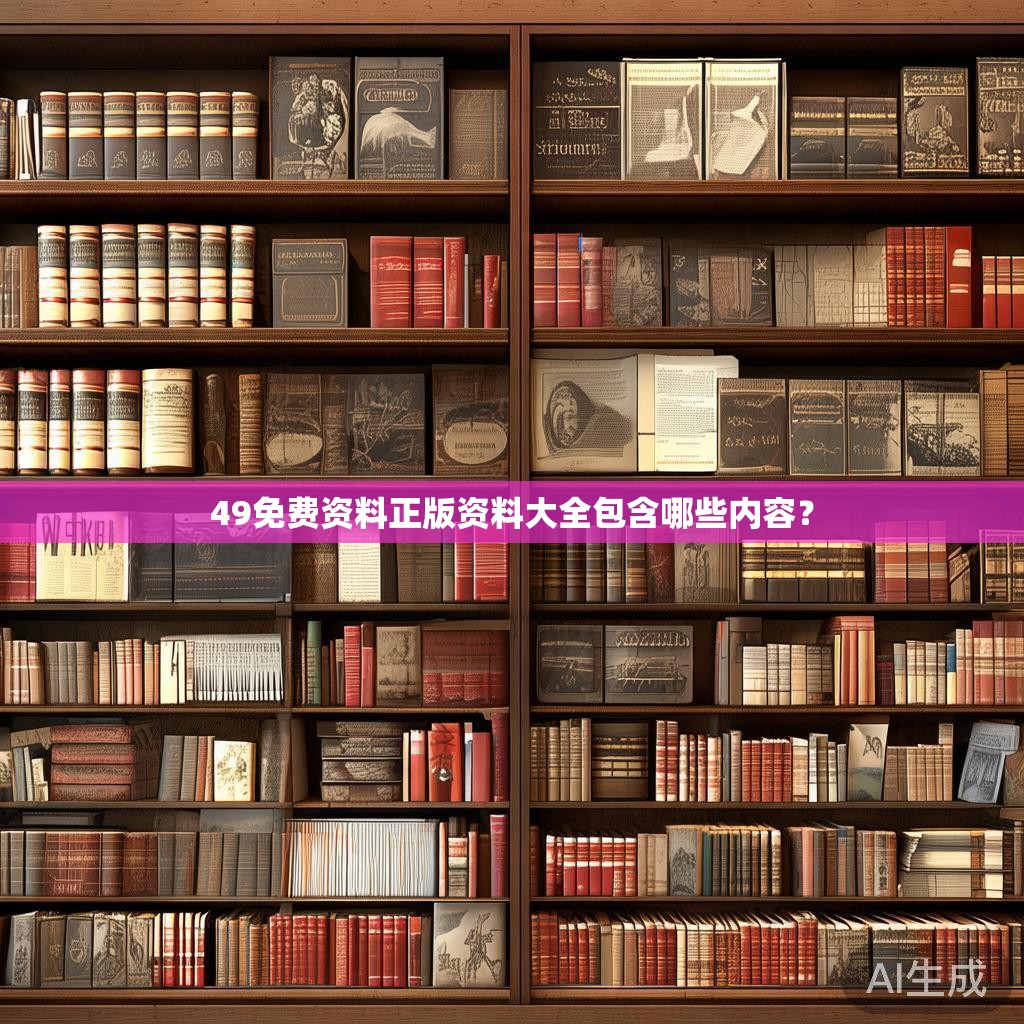 49免费资料正版资料大全包含哪些内容？