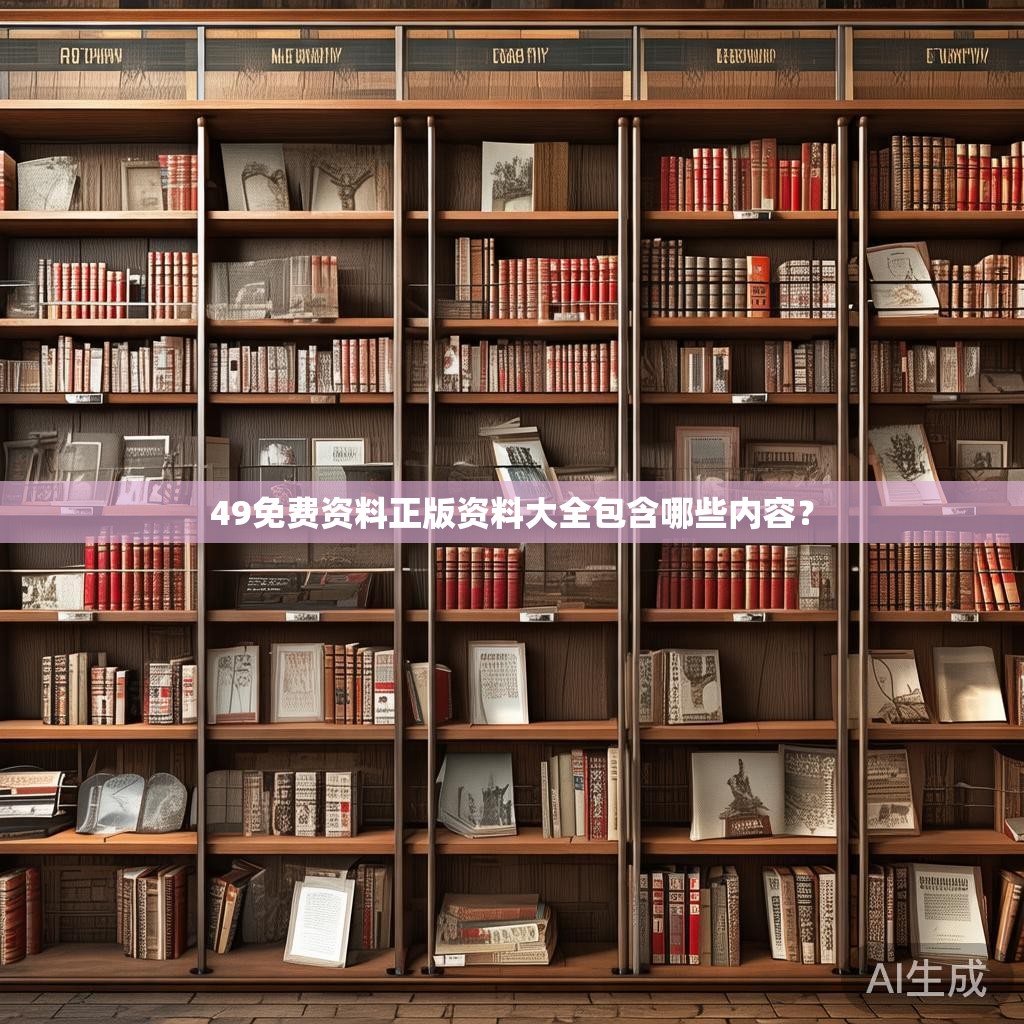49免费资料正版资料大全包含哪些内容？