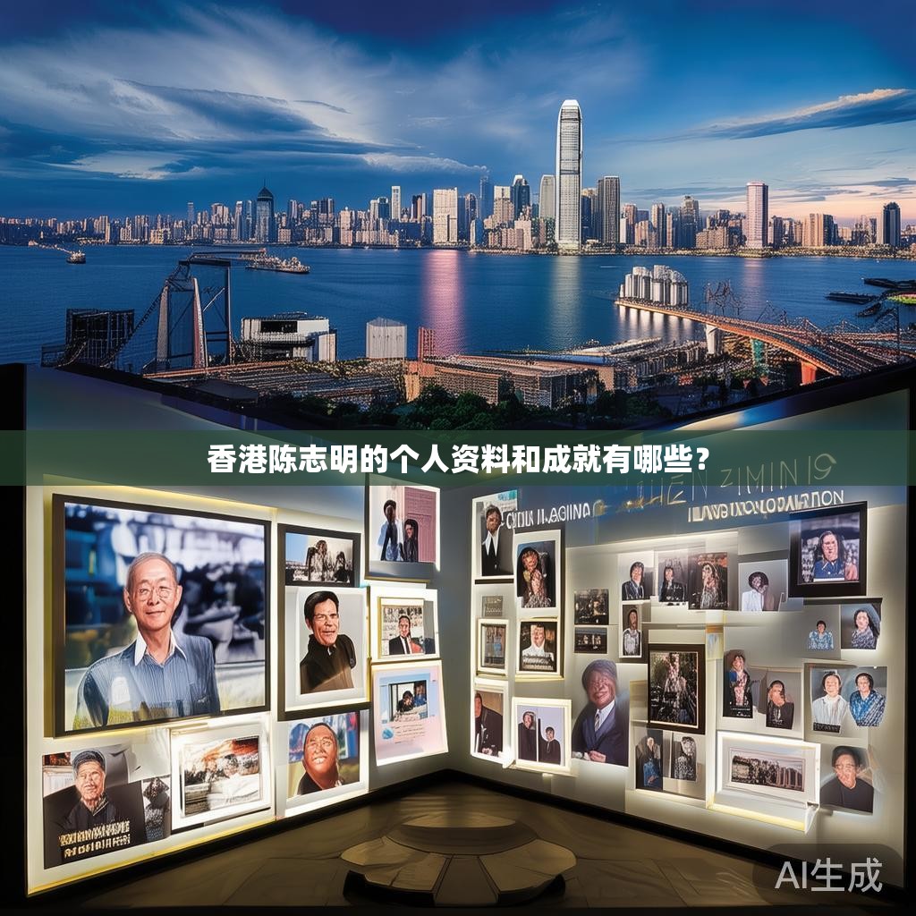 香港陈志明的个人资料和成就有哪些？