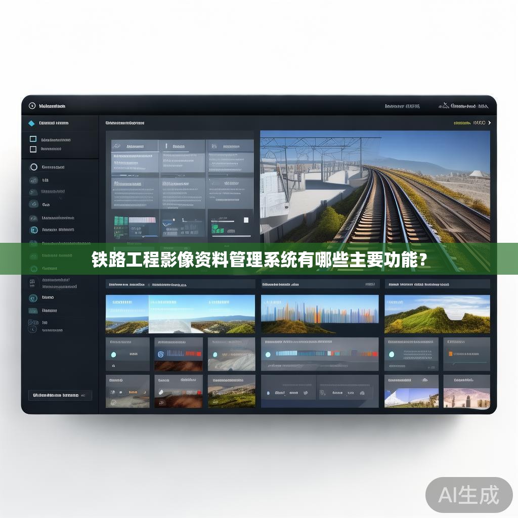 铁路工程影像资料管理系统有哪些主要功能？