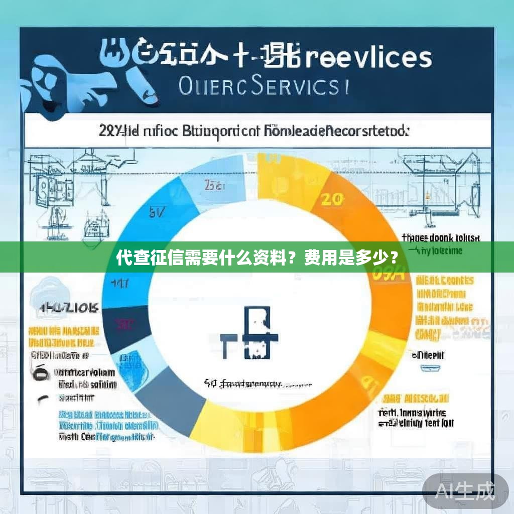 代查征信需要什么资料？费用是多少？