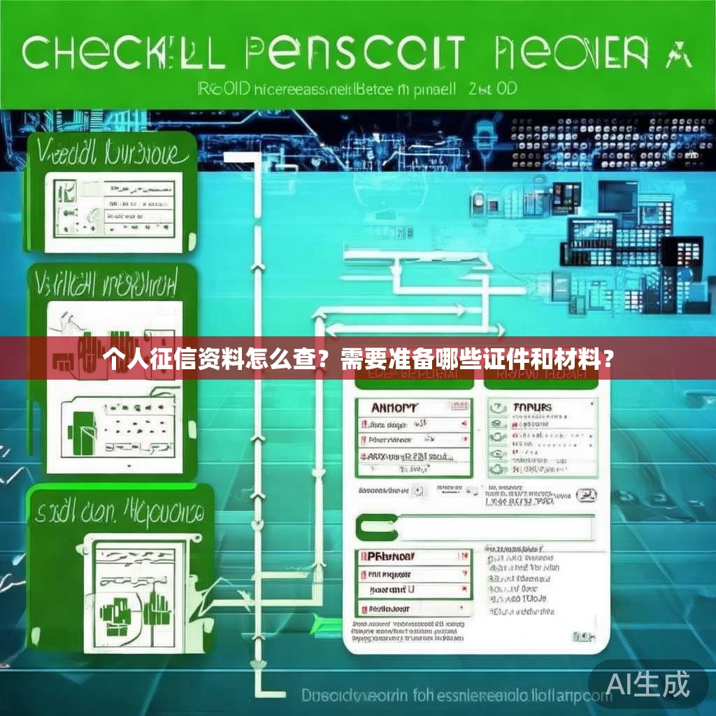 个人征信资料怎么查？需要准备哪些证件和材料？