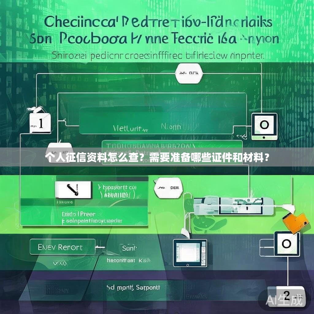 个人征信资料怎么查？需要准备哪些证件和材料？