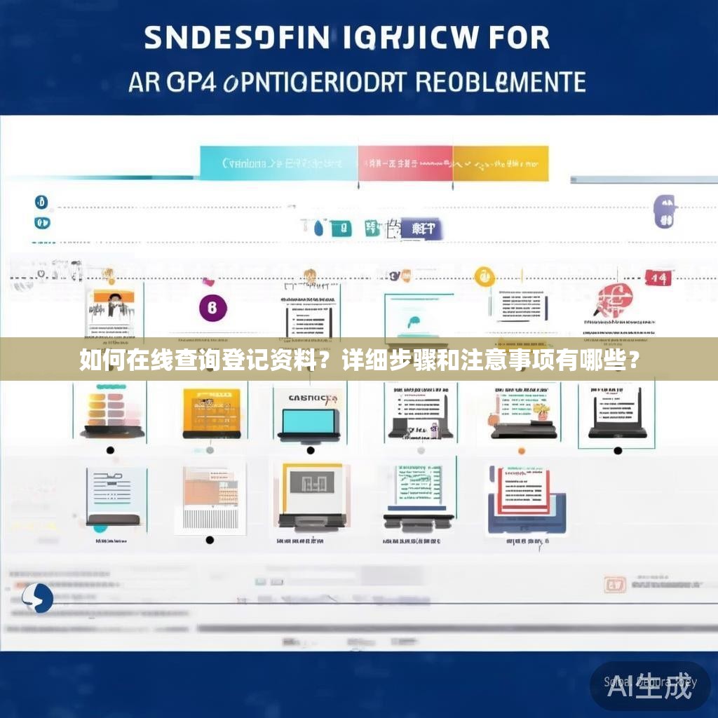 如何在线查询登记资料？详细步骤和注意事项有哪些？