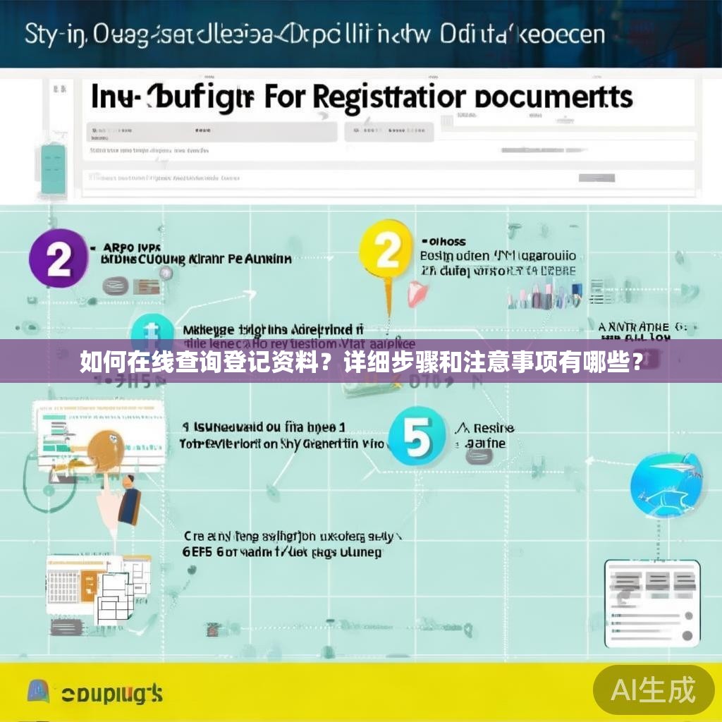 如何在线查询登记资料？详细步骤和注意事项有哪些？