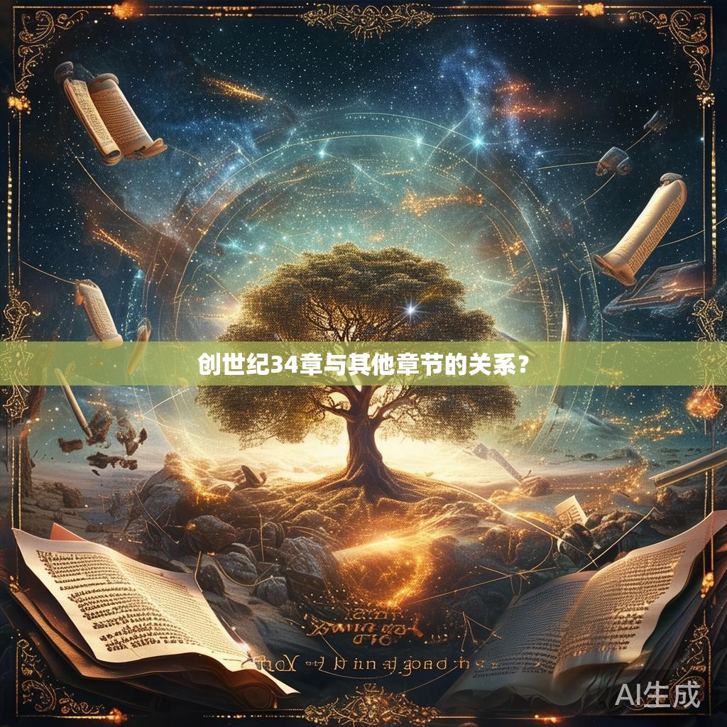 创世纪34章与其他章节的关系？