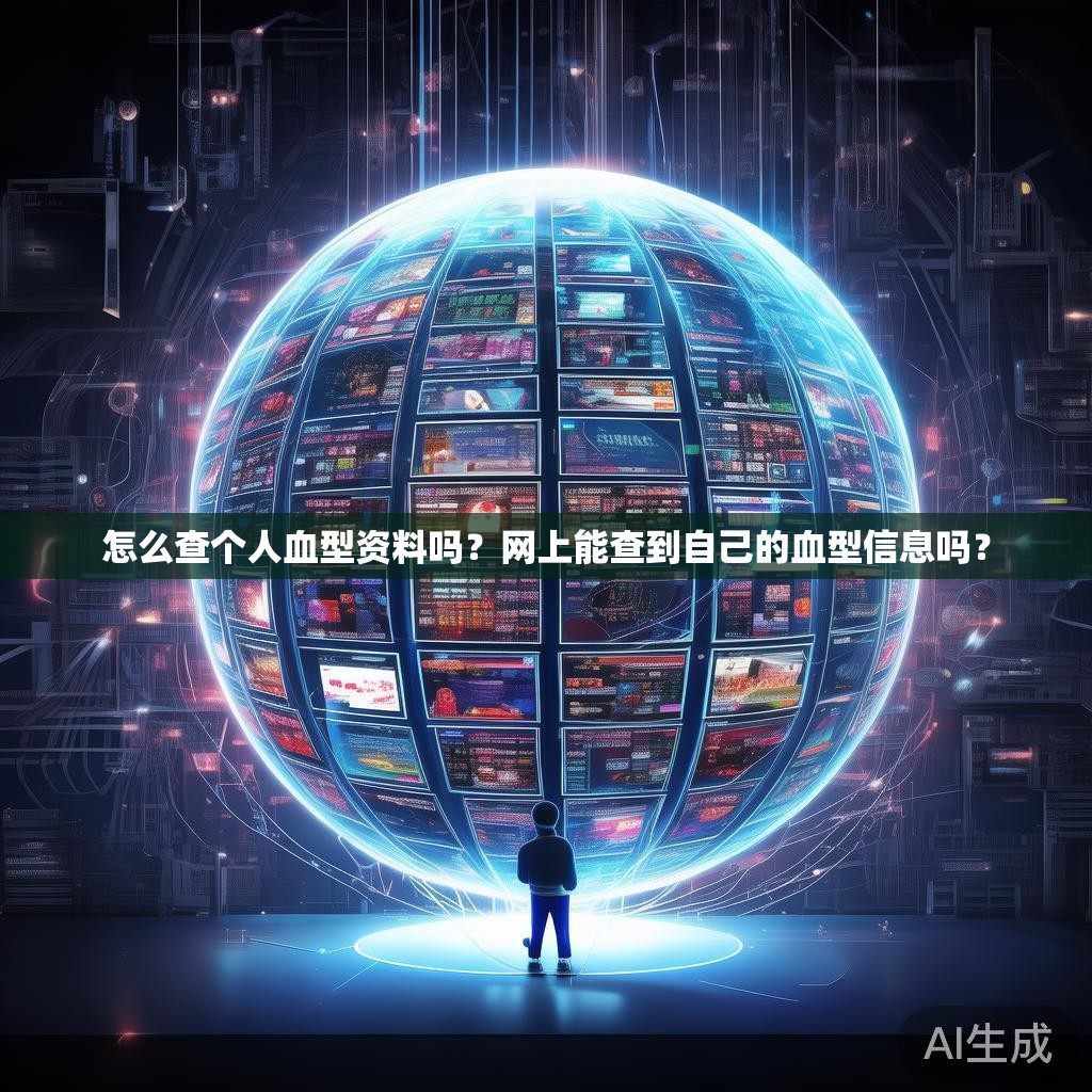 怎么查个人血型资料吗？网上能查到自己的血型信息吗？