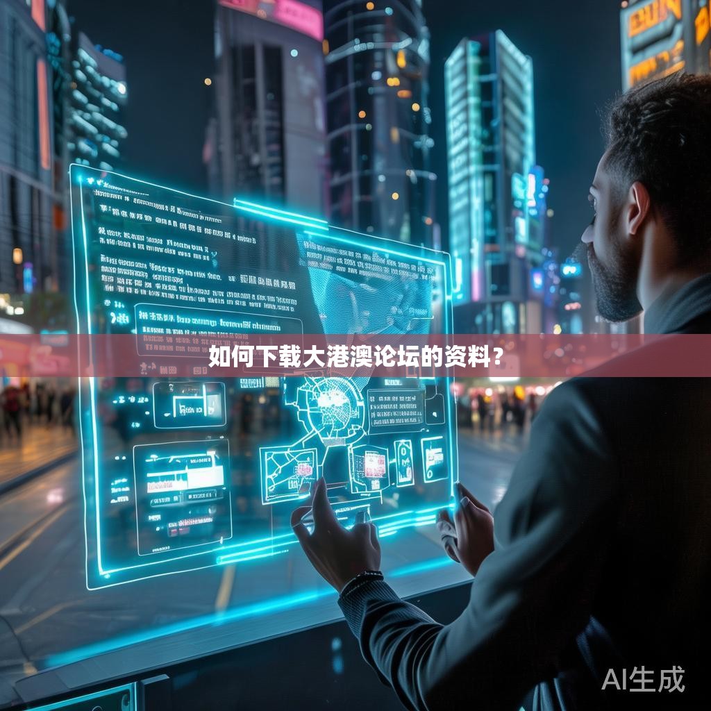 如何下载大港澳论坛的资料？