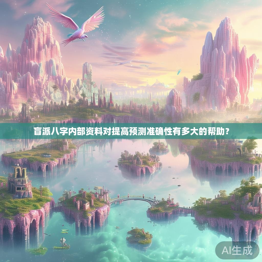 盲派八字内部资料对提高预测准确性有多大的帮助？