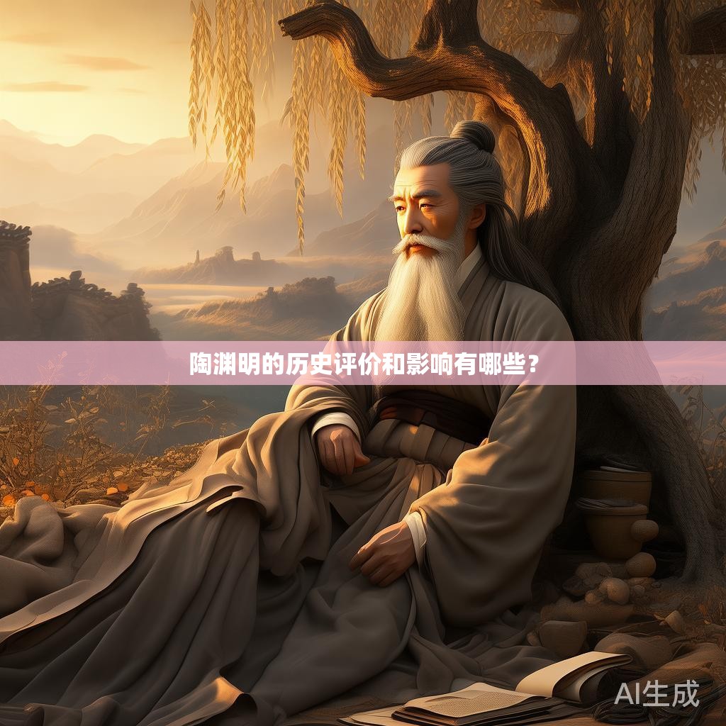 陶渊明的历史评价和影响有哪些？