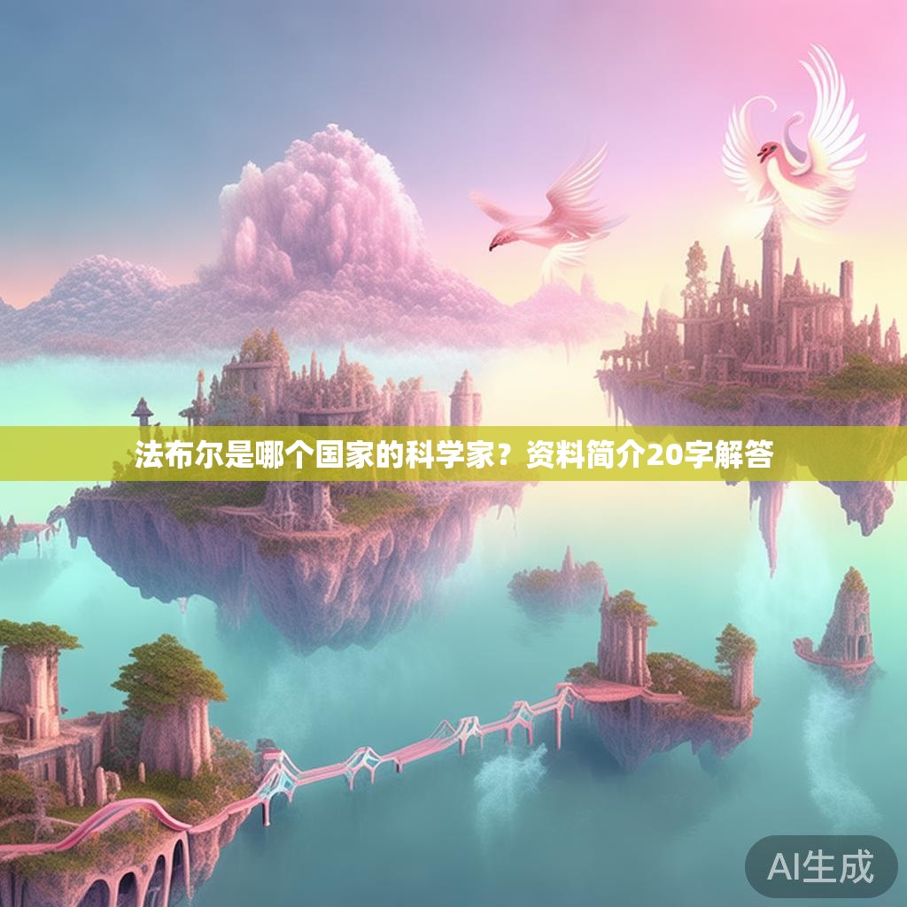 法布尔是哪个国家的科学家？资料简介20字解答