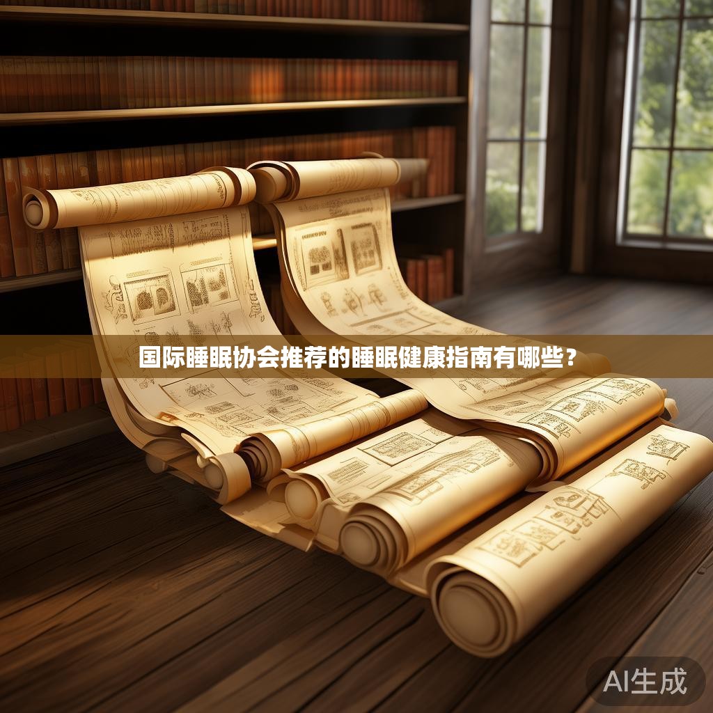 国际睡眠协会推荐的睡眠健康指南有哪些？