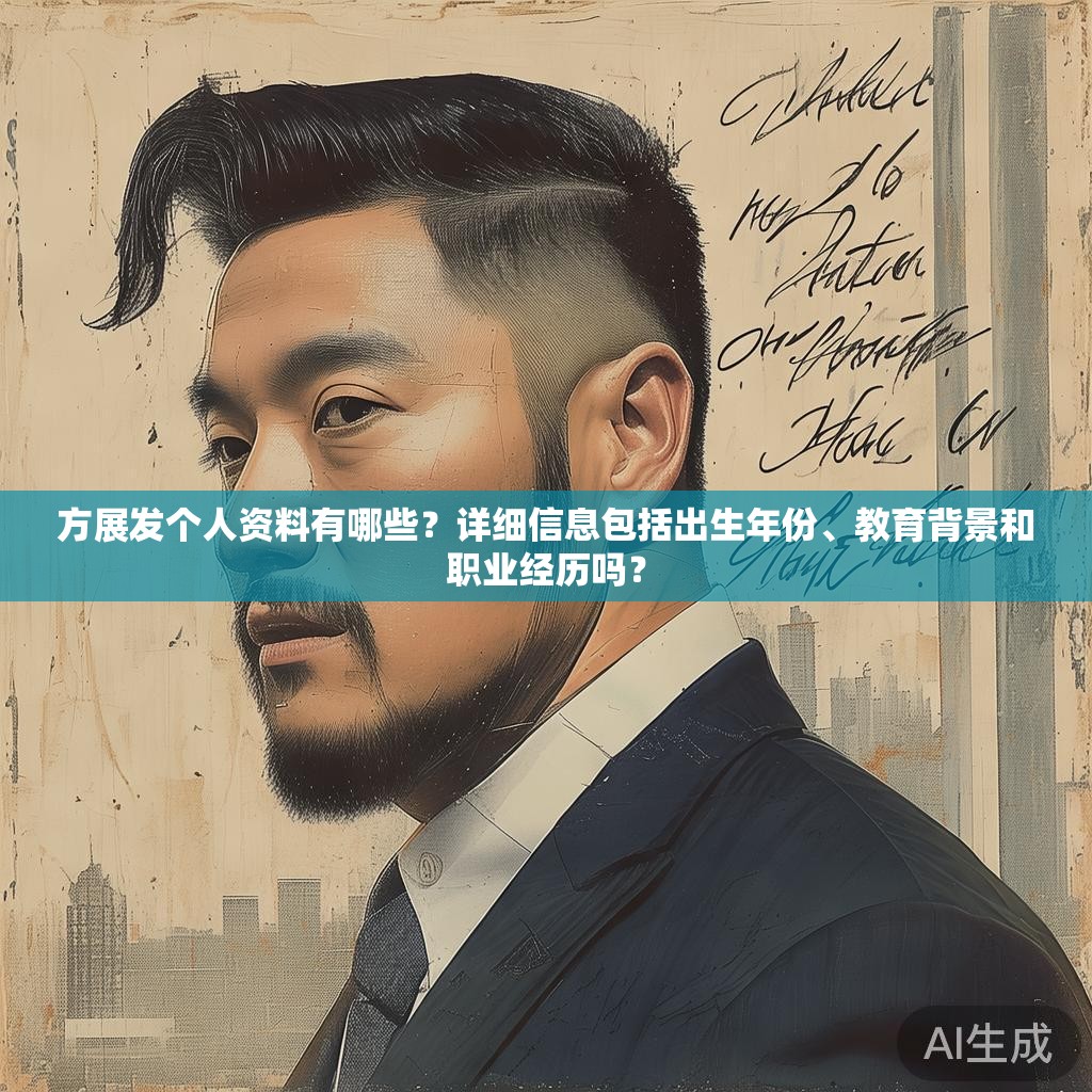 方展发个人资料有哪些？详细信息包括出生年份、教育背景和职业经历吗？