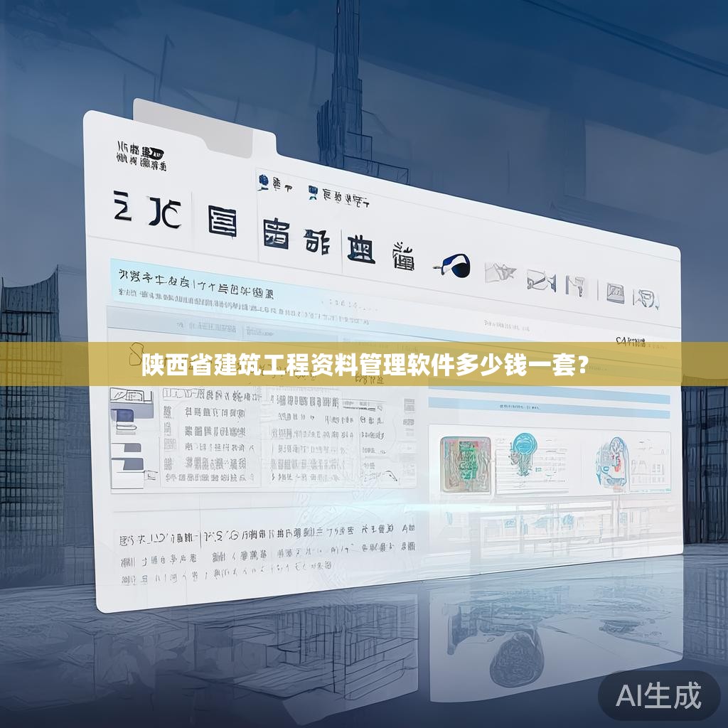 陕西省建筑工程资料管理软件多少钱一套？