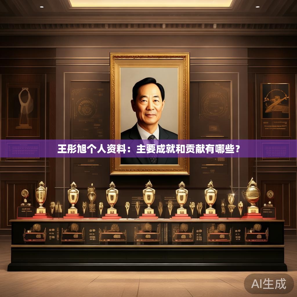 王彤旭个人资料：主要成就和贡献有哪些？