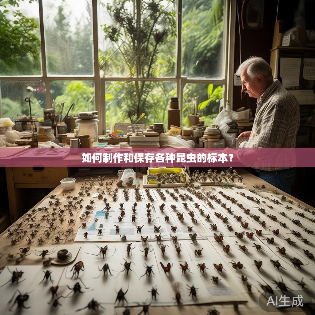 如何制作和保存各种昆虫的标本？