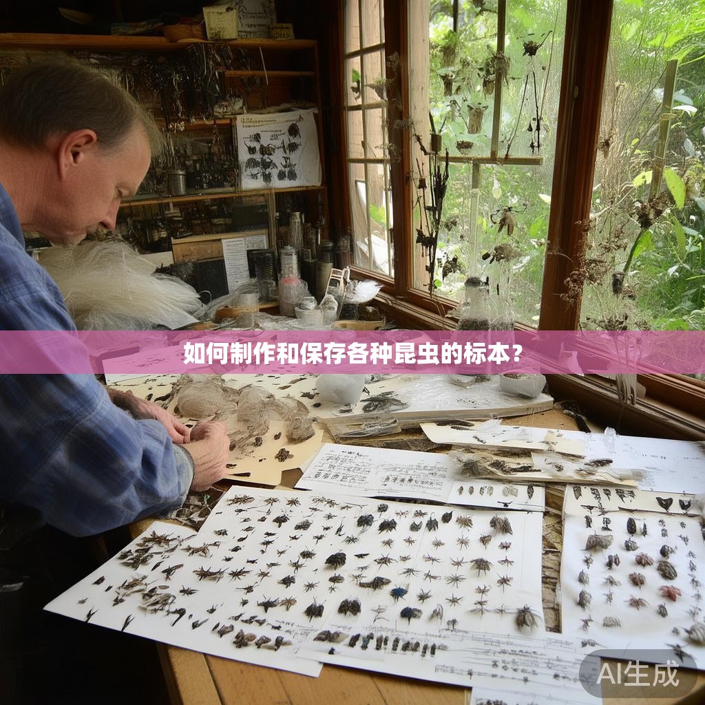如何制作和保存各种昆虫的标本？