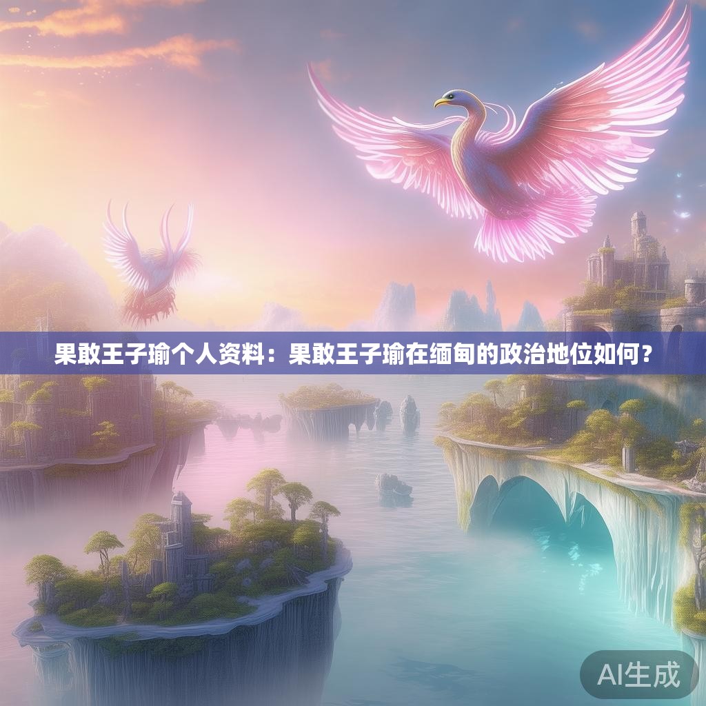 果敢王子瑜个人资料：果敢王子瑜在缅甸的政治地位如何？