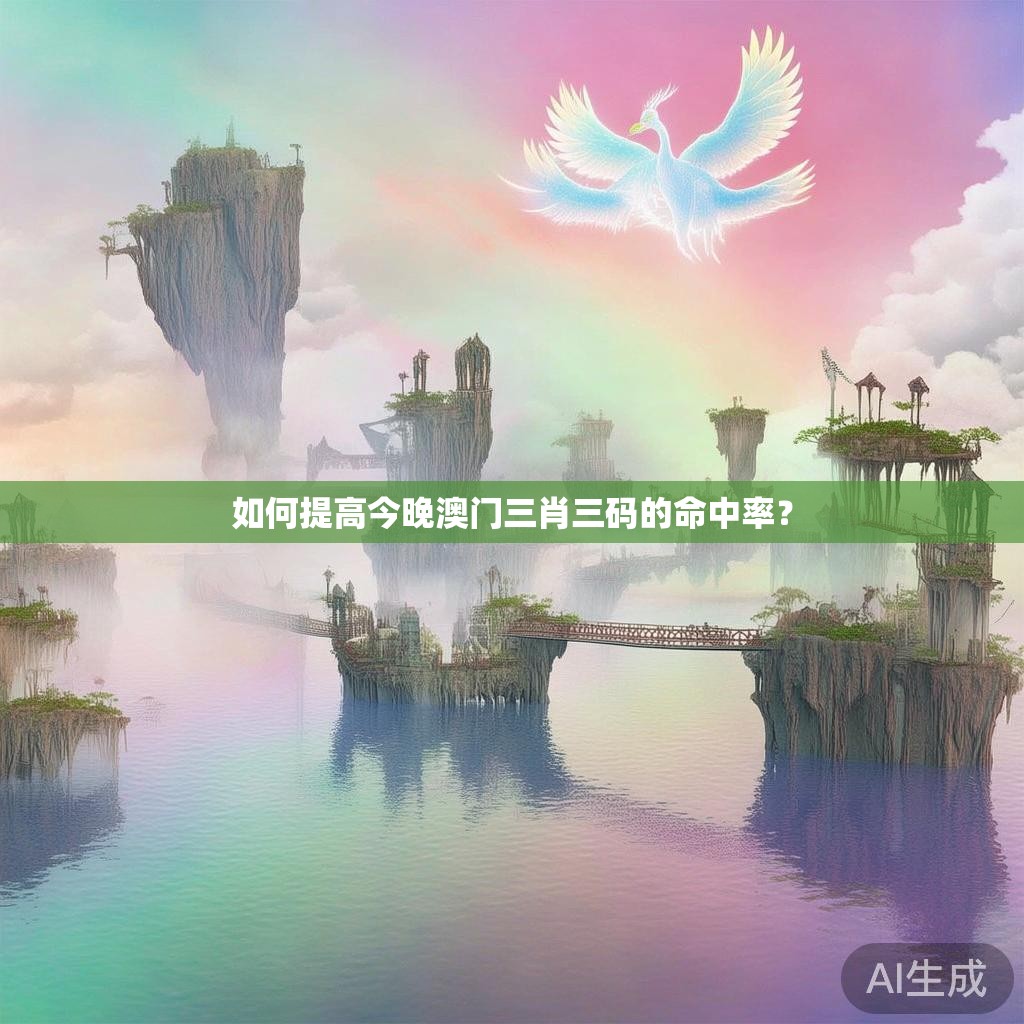 如何提高今晚澳门三肖三码的命中率？