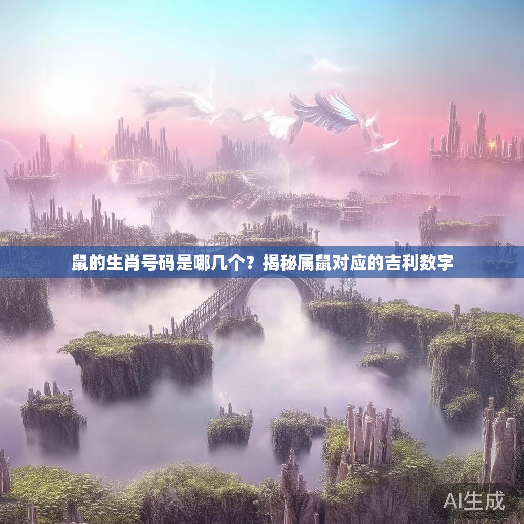 鼠的生肖号码是哪几个？揭秘属鼠对应的吉利数字