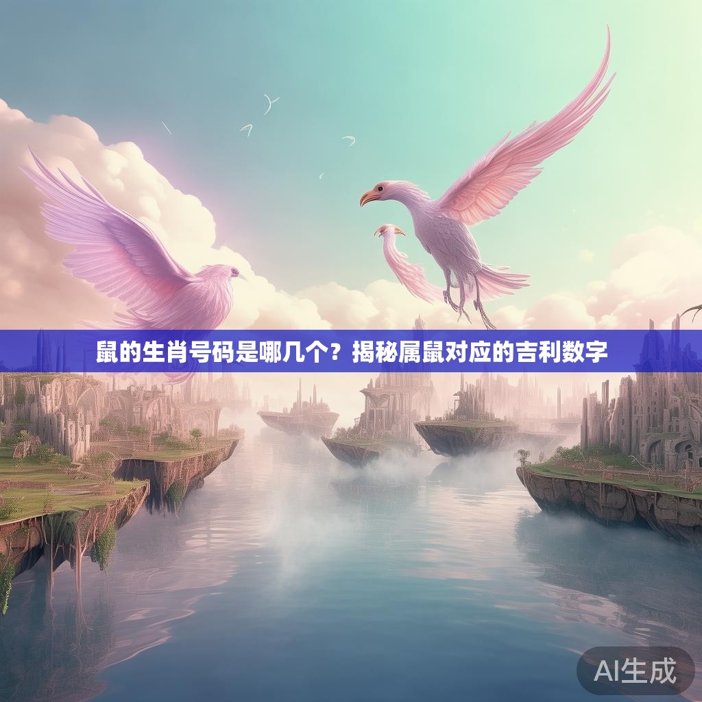 鼠的生肖号码是哪几个？揭秘属鼠对应的吉利数字