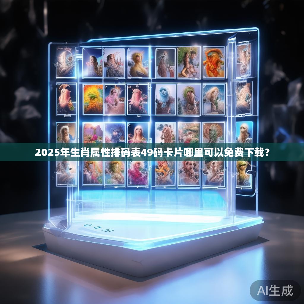 2025年生肖属性排码表49码卡片哪里可以免费下载？