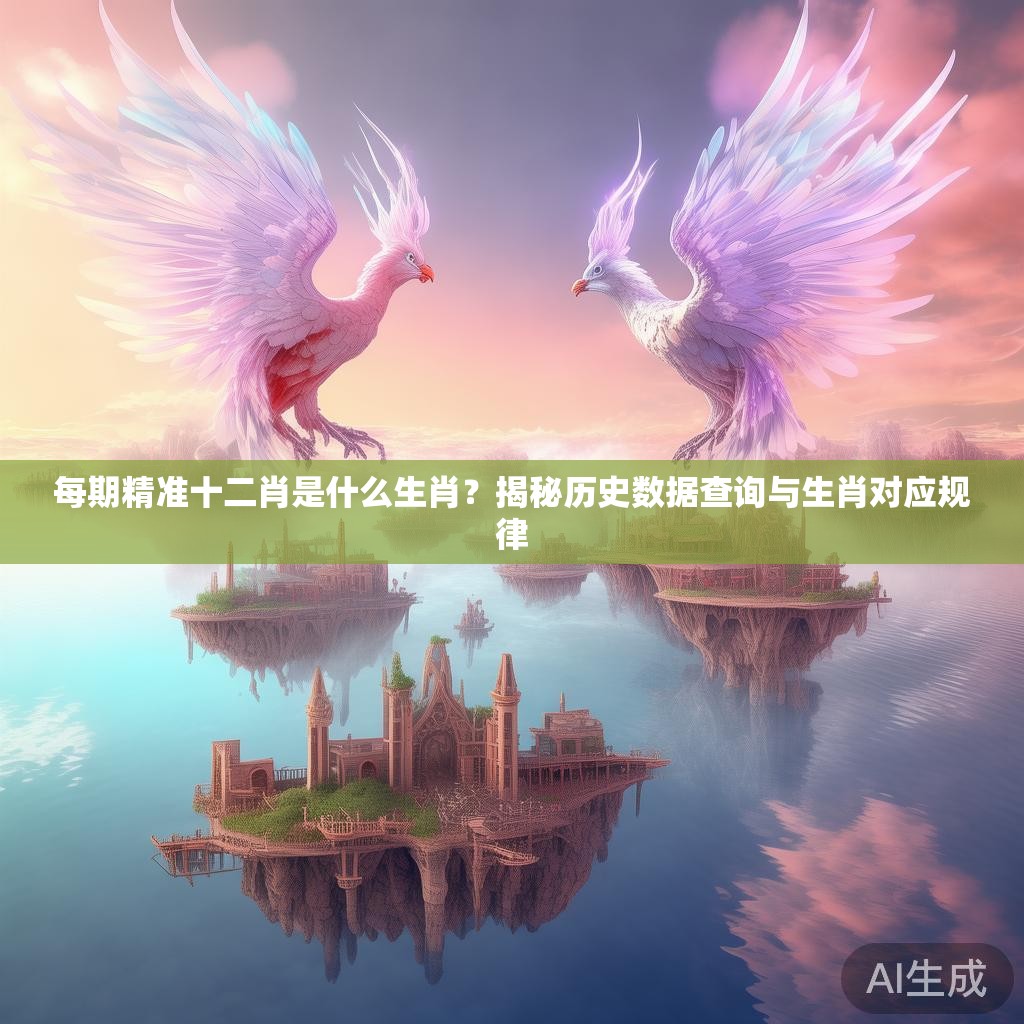每期精准十二肖是什么生肖？揭秘历史数据查询与生肖对应规律
