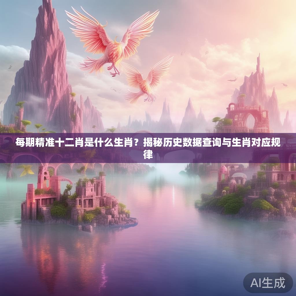 每期精准十二肖是什么生肖？揭秘历史数据查询与生肖对应规律