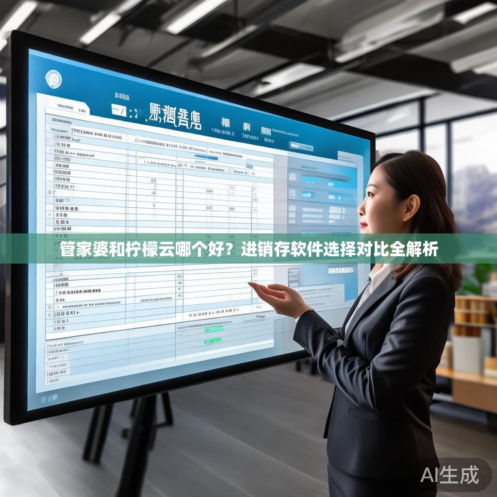 管家婆和柠檬云哪个好?进销存软件选择对比全解析 管家婆和柠檬云哪个好?进销存软件选择对比全解析