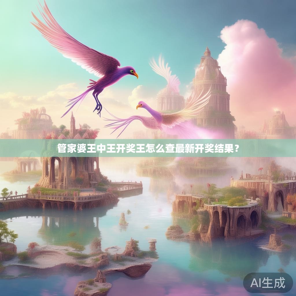 管家婆王中王开奖王怎么查最新开奖结果？