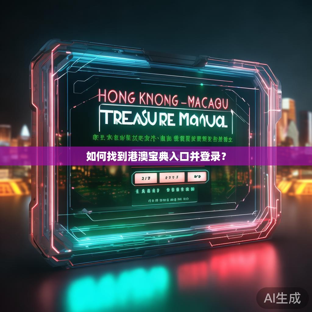 如何找到港澳宝典入口并登录？