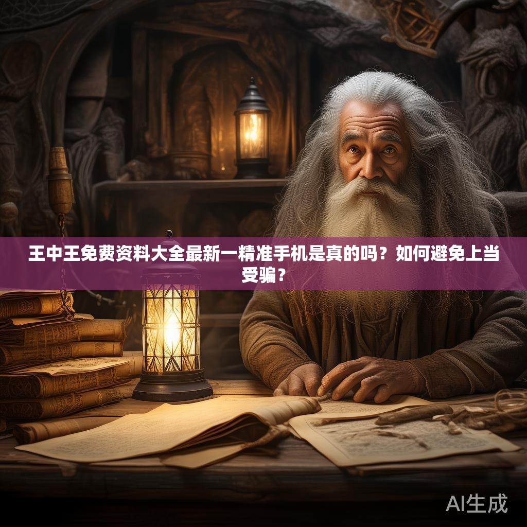 王中王免费资料大全最新一精准手机是真的吗？如何避免上当受骗？