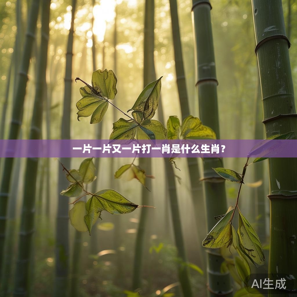 一片一片又一片打一肖是什么生肖？