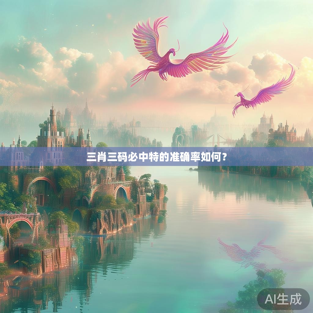 三肖三码必中特的准确率如何？