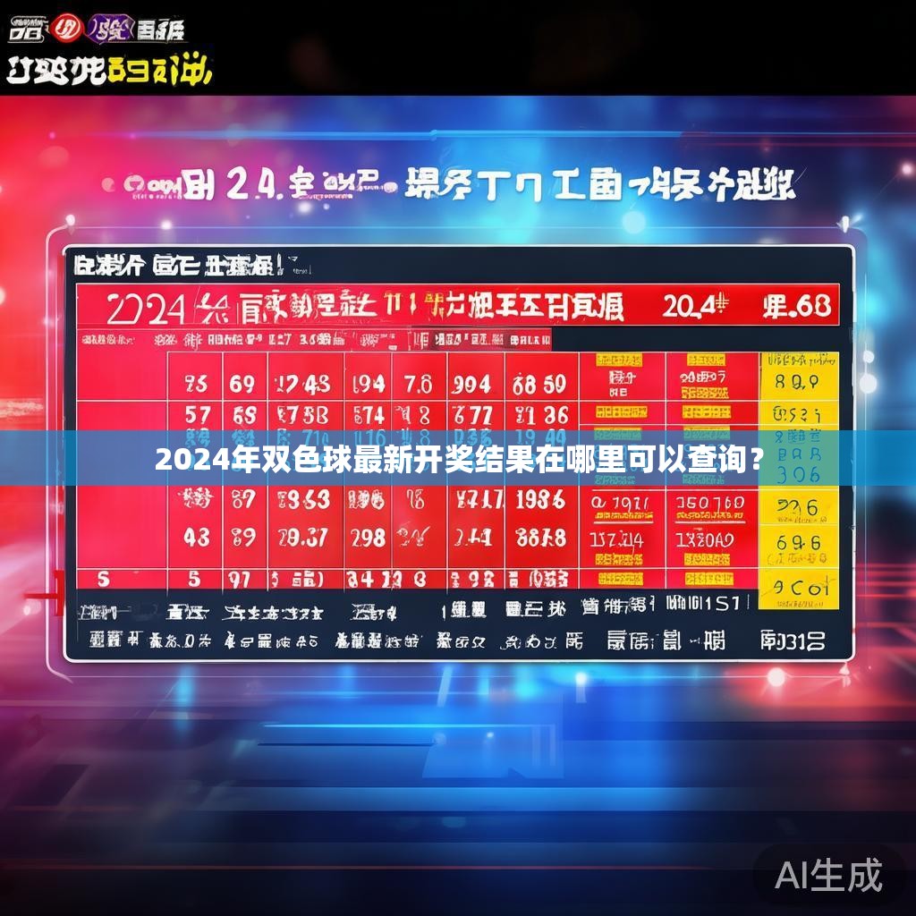 2024年双色球最新开奖结果在哪里可以查询? 2024年双色球最新开奖结果在哪里可以查询?