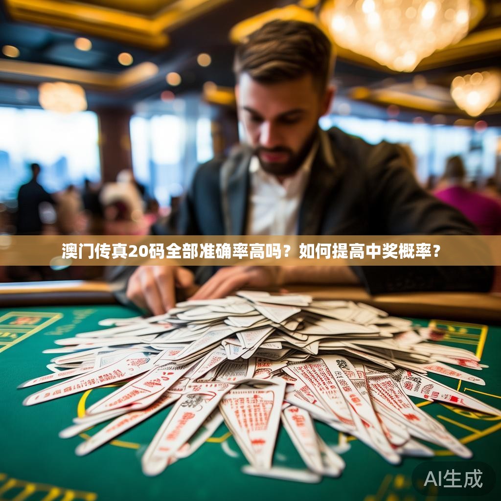 澳门传真20码全部准确率高吗？如何提高中奖概率？