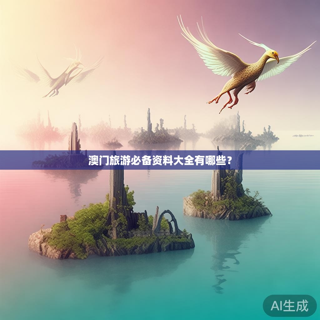 澳门旅游必备资料大全有哪些？