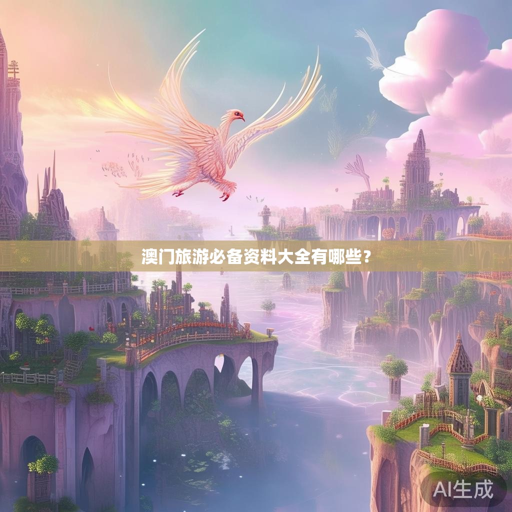 澳门旅游必备资料大全有哪些？