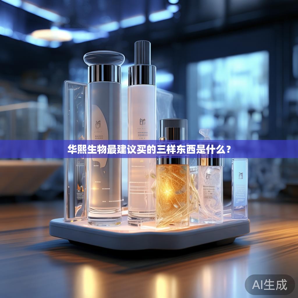 华熙生物最建议买的三样东西是什么？