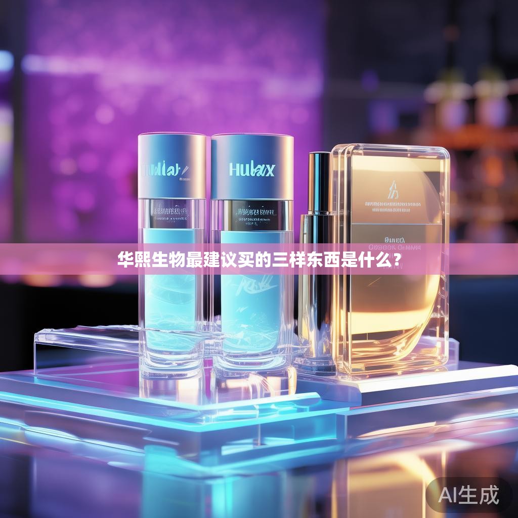 华熙生物最建议买的三样东西是什么？